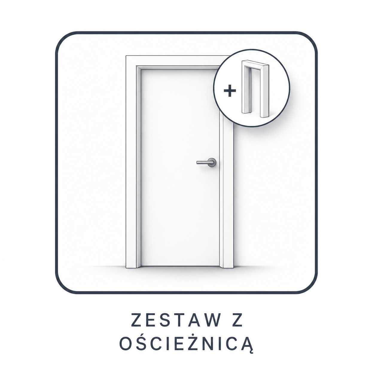 Zestaw z ościeżnicą