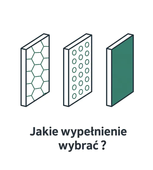 jakie wypełnienie do drzwi