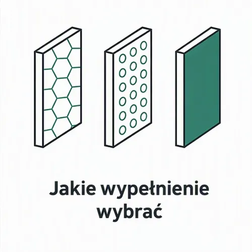 jakie wypełnienie do drzwi