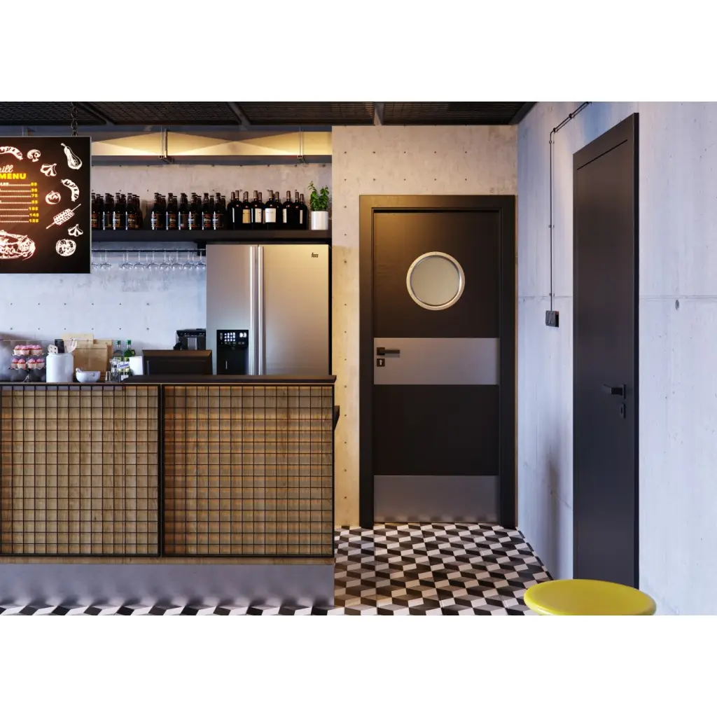 Drzwi Porta CPL model 1.1 z bulajem