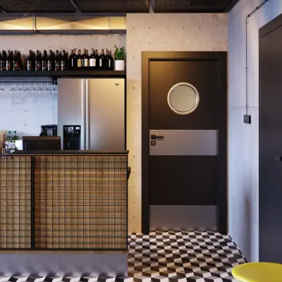 Drzwi Porta CPL model 1.1 z bulajem