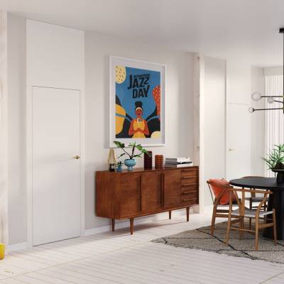 Drzwi Porta VECTOR Premium T Prawe 80cm bezprzylgowe, SPAPMT0P08UBI0AKU0H000