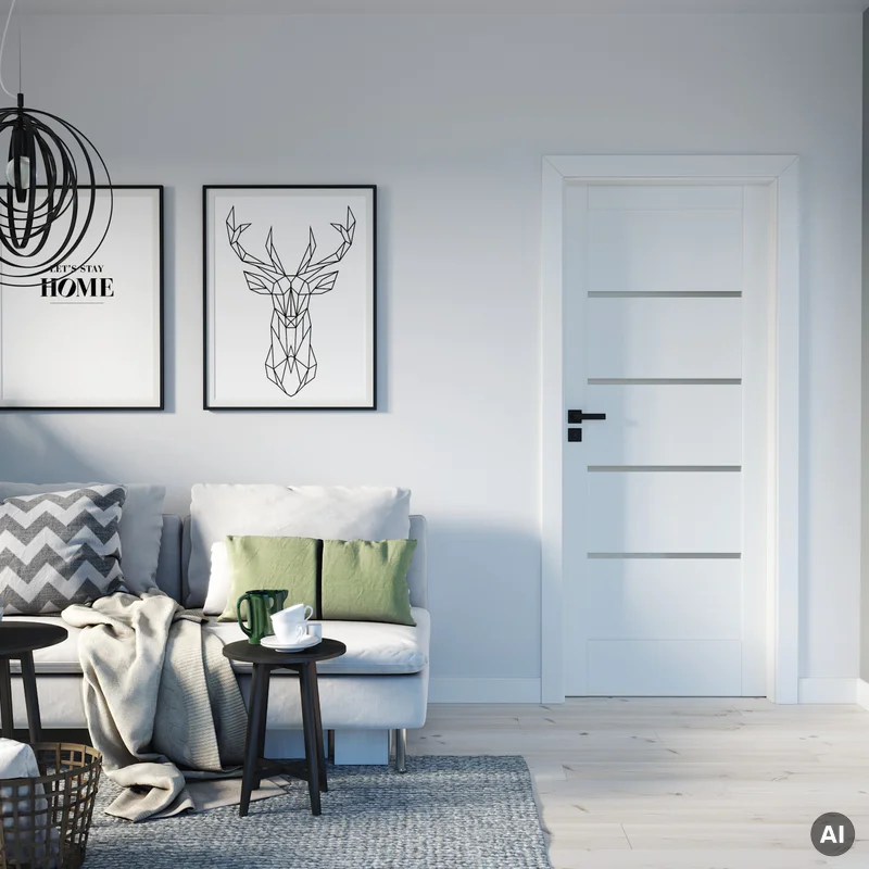 Drzwi Porta VERTE HOME G.4 lewe 80cm przylgowe, SPWHG40L08DB