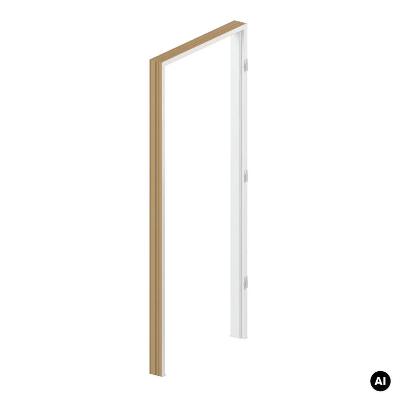 Ościeżnica stała Porta Minimax Prawa 80 cm przylgowa, OPW