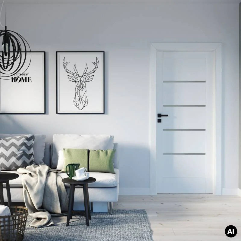Drzwi Porta VERTE HOME G.2 lewe 70cm z podcięciem wentylacy