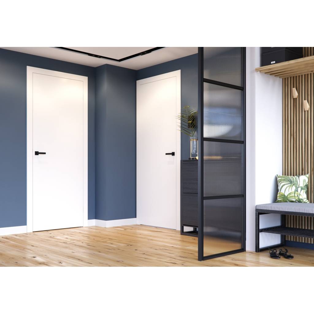 Drzwi Porta VECTOR Premium T Lakier UV Prawe 80cm bezprzylgowe, SPAPMT0P08WBI0ACU0H000R