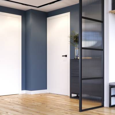 Drzwi Porta VECTOR Premium T Lakier UV Prawe 80cm bezprzylgowe, SPAPMT0P08WBI0ACU0H000R