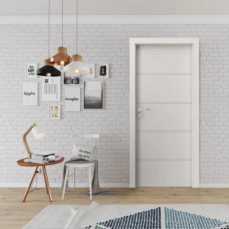 Komplet Drzwi + Ościeżnica Regulowana Porta Trim T prawe 8