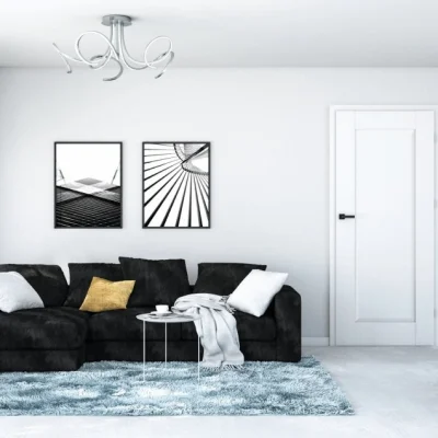 Drzwi Estra 5 przylgowe WC prawe 80cm, 5901316084744