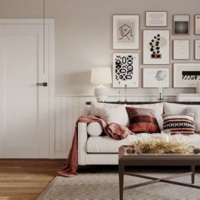 Drzwi Estra 5 przylgowe WC prawe 80cm, 5901316084744