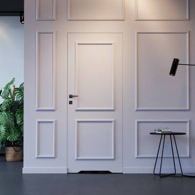Drzwi ukryte Porta HIDE WC Bezprzylgowe (otwierane na zewnątrz) Prawe 80cm płyta, SPA1110P08LBPWAOV0O000