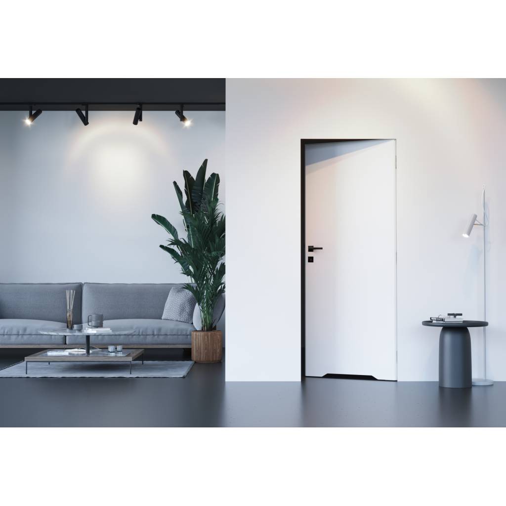 Drzwi ukryte Porta HIDE WC Bezprzylgowe (otwierane na zewnątrz) Prawe 80cm płyta, SPA1110P08LBPWAOV0O000