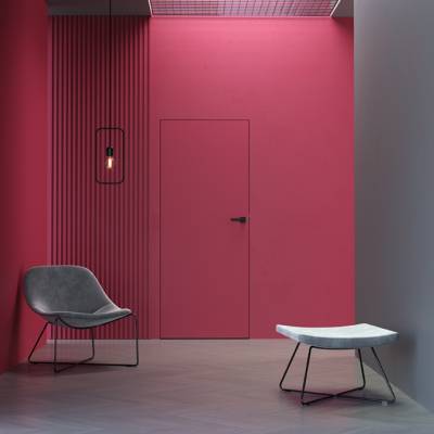 Drzwi ukryte Porta HIDE WC Bezprzylgowe (otwierane na zewnątrz) Lewe 80cm płyta, SPA1110L08LBPWAOV0O000