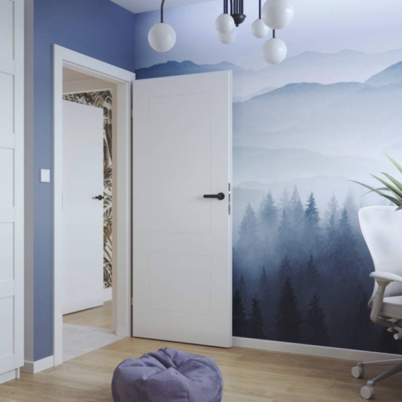 Drzwi Porta Factor 3 Bezprzylgowe Prawe 80cm, SPAP530P08LBI0