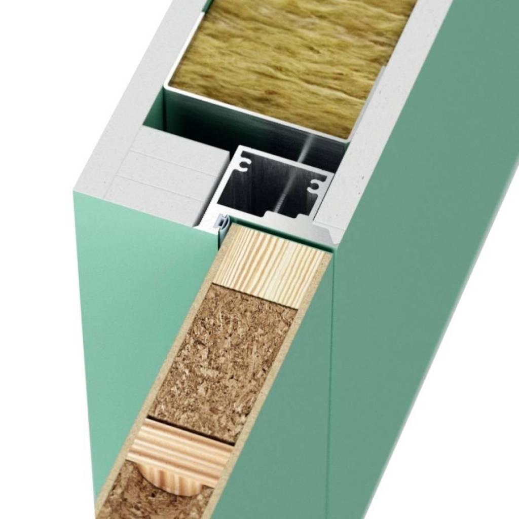 Ościeżnica do drzwi ukryte Porta Hide Bezprzylgowa (otwierane na zewnątrz) Lewa 70cm , MM0IOSHIDEBEZL703PN000