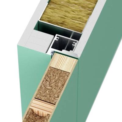 Ościeżnica do drzwi ukryte Porta Hide Bezprzylgowa (otwierane na zewnątrz) Lewa 70cm , MM0IOSHIDEBEZL703PN000