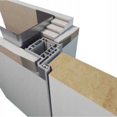 Ościeżnica do drzwi ukryte Porta Hide Bezprzylgowa (otwierane na zewnątrz) Lewa 70cm , MM0IOSHIDEBEZL703PN000