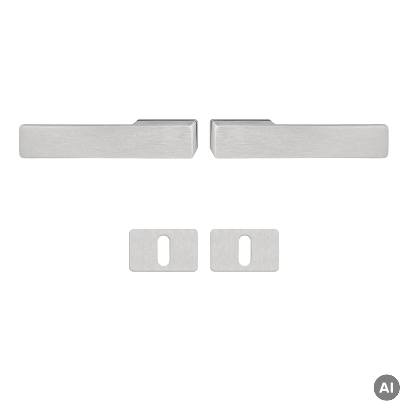 Klamka Libera Inox klamko + klamka + rozeta WK, 590750541492