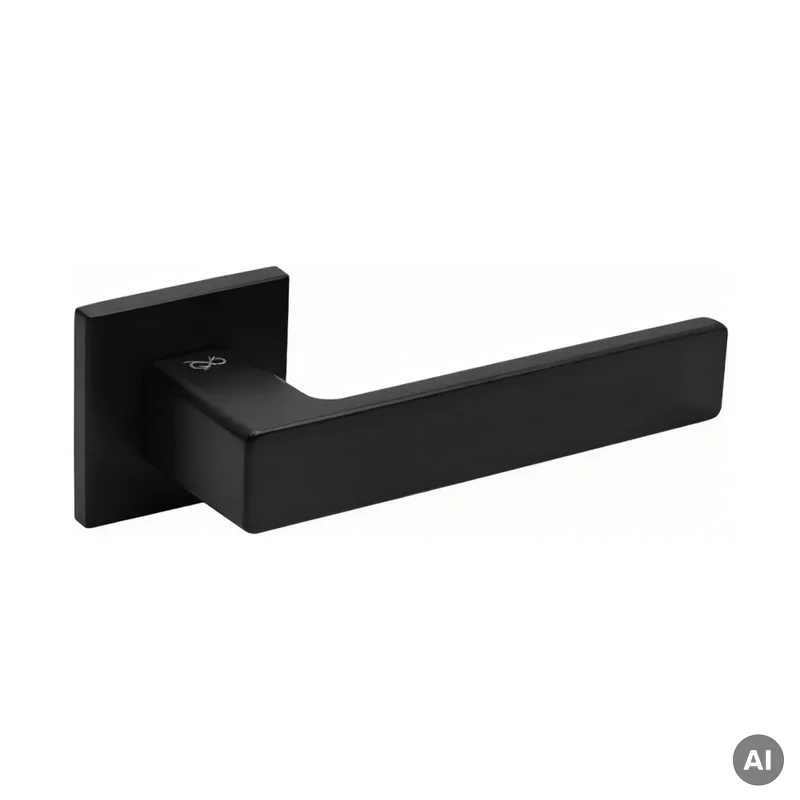 Klamka Cavo KVO B00 Czarna, 5901289085724