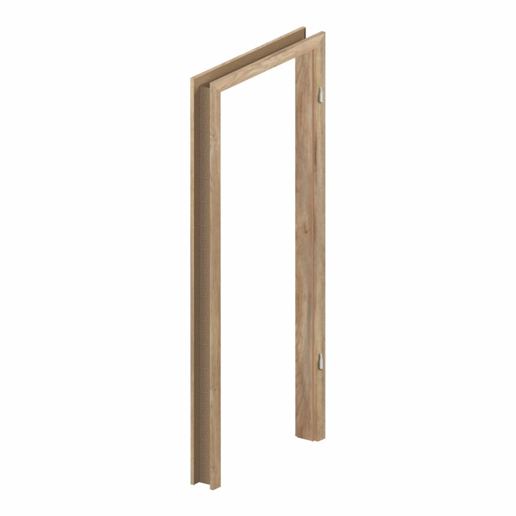 Ościeżnica regulowana PORTA SYSTEM 95-135 Dąb Catania lewa 80 cm przylgowa, OPWP6B0L08DDT0SZ260000