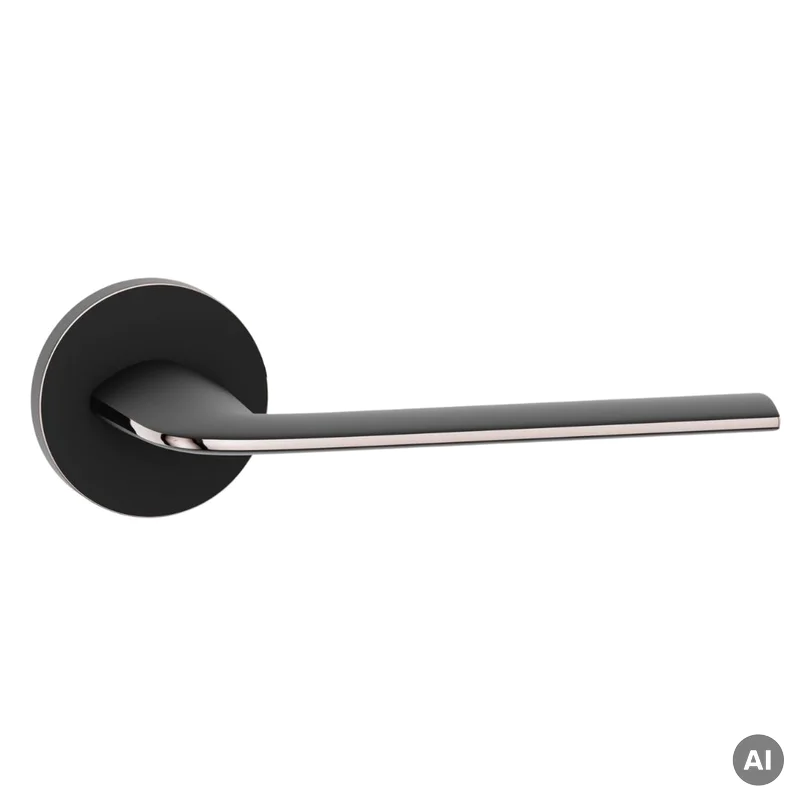 Klamka ARIA SLR Złota/Czarna, 5907609715531