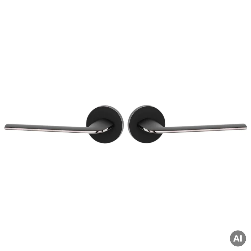 Klamka ARIA SLR Złota/Czarna, 5907609715531 - 2