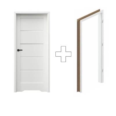 Komplet Drzwi + Ościeżnica Regulowana Porta Trim Lite model A.2 Prawe 80 Przylgowe WC, SPXTA20P08DBIWSB3KA300