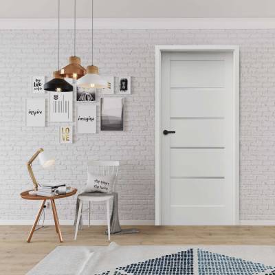 Komplet Drzwi + Ościeżnica Regulowana Porta Trim Lite model A.4 Prawe 80 Przylgowe, SPXTA40P08DBI0SZ3KA300