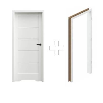 Komplet Drzwi + Ościeżnica Regulowana Porta Trim Lite model A.2 Lewe 80 Przylgowe WC, SPXTA20L08DBIWSB3KA300