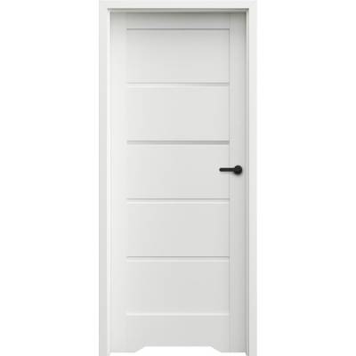 Komplet Drzwi + Ościeżnica Regulowana Porta Trim Lite model A.2 Lewe 80 Przylgowe WC, SPXTA20L08DBIWSB3KA300