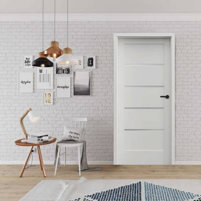 Komplet Drzwi + Ościeżnica Regulowana Porta Trim Lite model A.2 Lewe 80 Przylgowe WC, SPXTA20L08DBIWSB3KA300