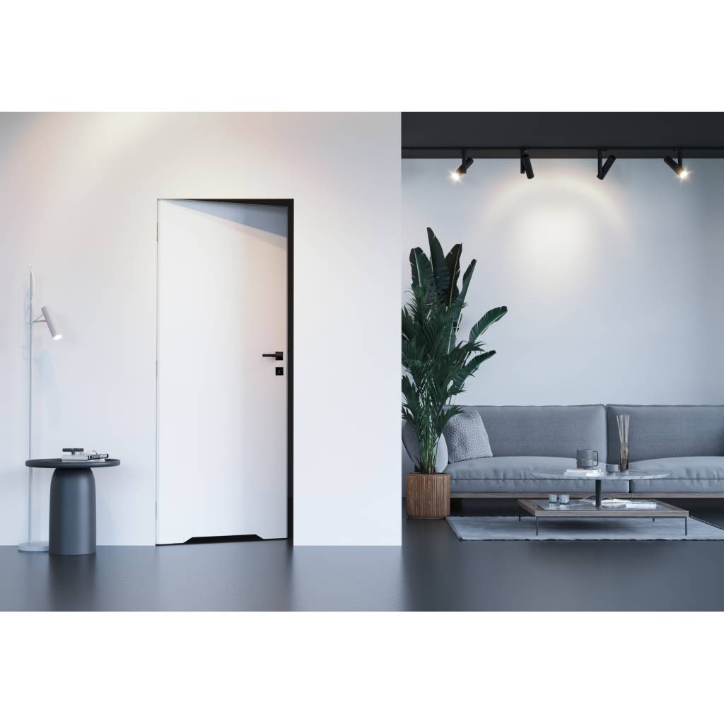 Drzwi ukryte Porta HIDE WC Bezprzylgowe (otwierane na zewnątrz) Lewe 70cm  plaster miodu, SPA1110L07LBPWAOU0H000