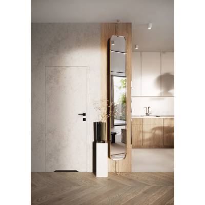 Drzwi ukryte Porta HIDE WC Bezprzylgowe (otwierane na zewnątrz) Lewe 70cm  plaster miodu, SPA1110L07LBPWAOU0H000