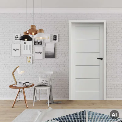 Drzwi Porta Trim Lite A.2 Lewe 80 Przylgowe WC, SPXTA20L08DBIWSB3KA300