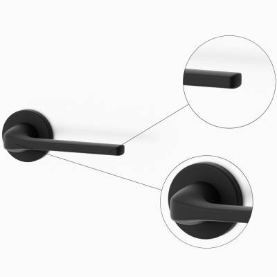 Klamka Roana Czarna, 5907609715951