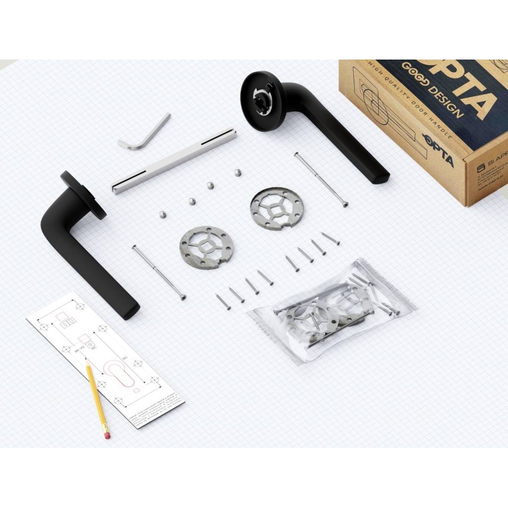 Klamka Roana Czarna, 5907609715951