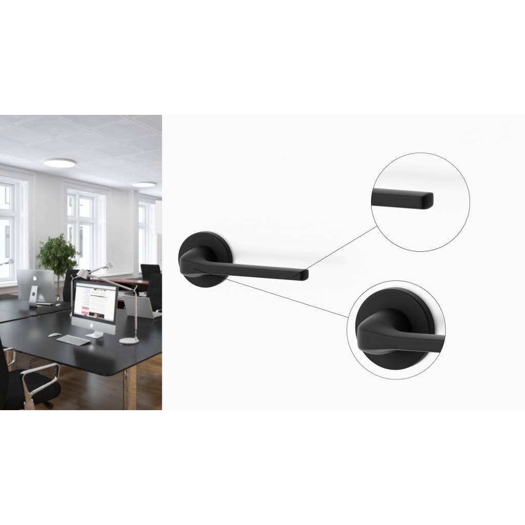 Klamka Roana Czarna, 5907609715951