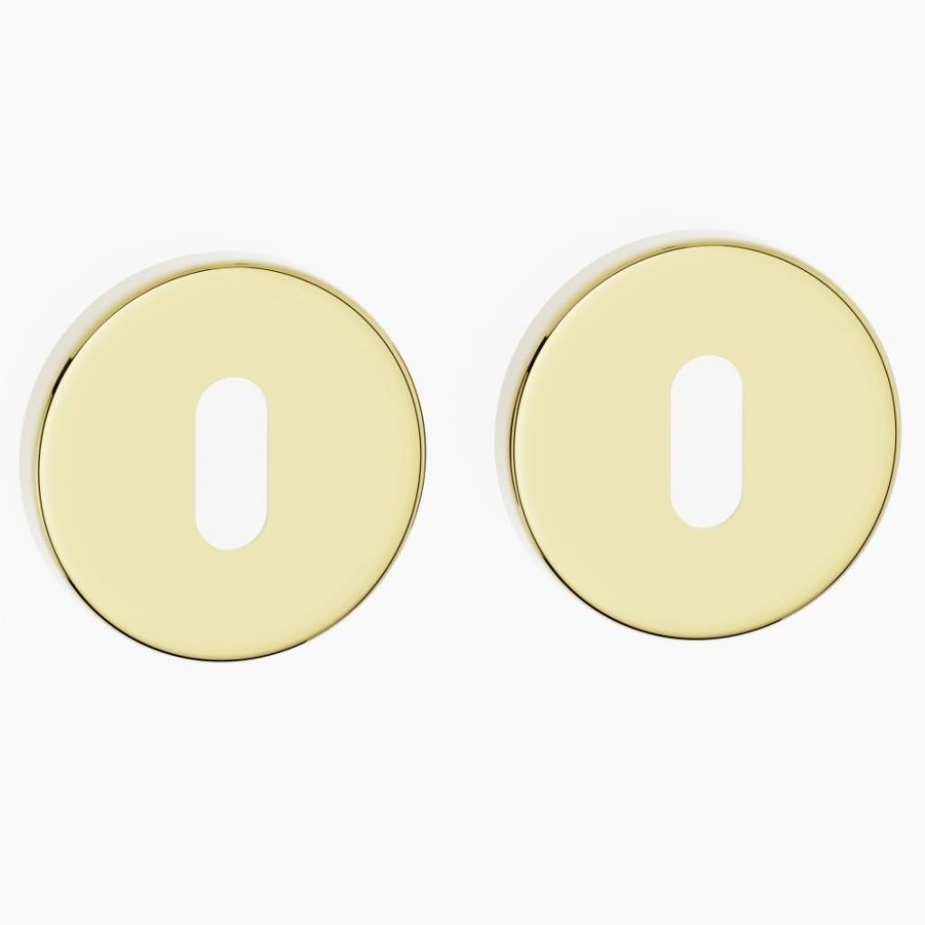 Rozeta okrągła Roana WK pod klucz Złota, 5907609715777