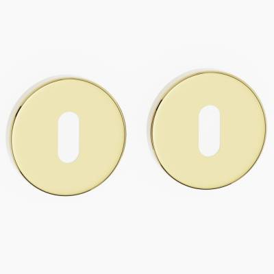 Rozeta okrągła Roana WK pod klucz Złota, 5907609715777