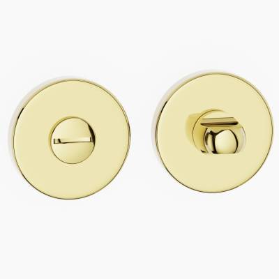 Rozeta okrągła do WC Złota, 5907609715791