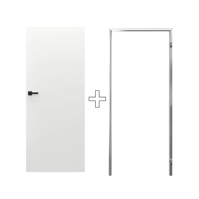 Zestaw Drzwi ukryte + Ościeżnica Porta HIDE Odwrotna przyl