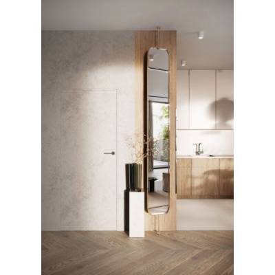 Zestaw Drzwi ukryte + Ościeżnica Porta HIDE Bezprzylgowe (otwierane na zewnątrz) Lewe 80cm plaster miodu, SPA1110L08LBP0AKU0H000, OPA100LL080000AM200000