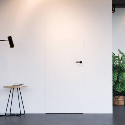 Zestaw Drzwi ukryte + Ościeżnica Porta HIDE Bezprzylgowe (otwierane na zewnątrz) Lewe 70cm plaster miodu, SPA1110L07LBP0AKU0H000, OPA100LL070000AM200000