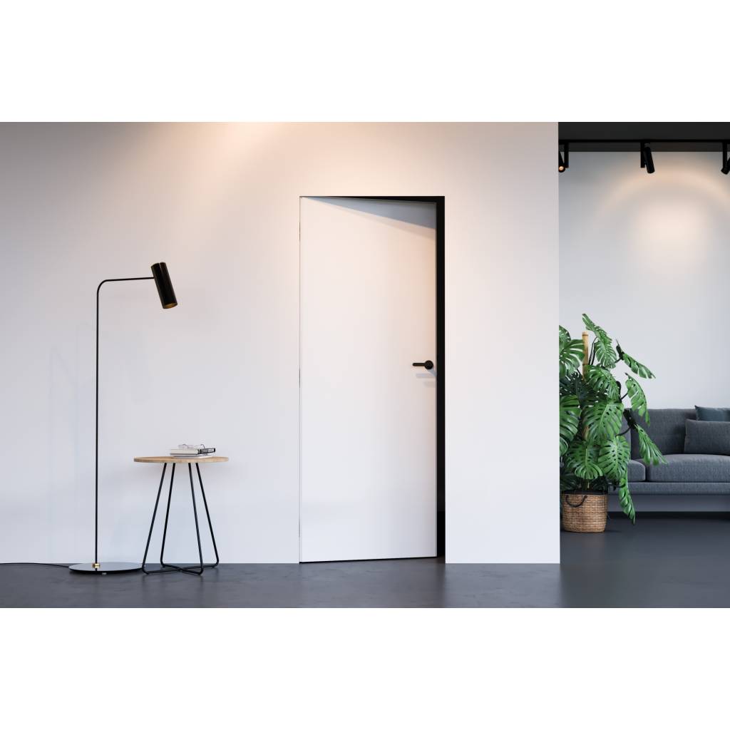 Zestaw Drzwi ukryte + Ościeżnica Porta HIDE Bezprzylgowe (otwierane na zewnątrz) Lewe 70cm plaster miodu, SPA1110L07LBP0AKU0H000, OPA100LL070000AM200000