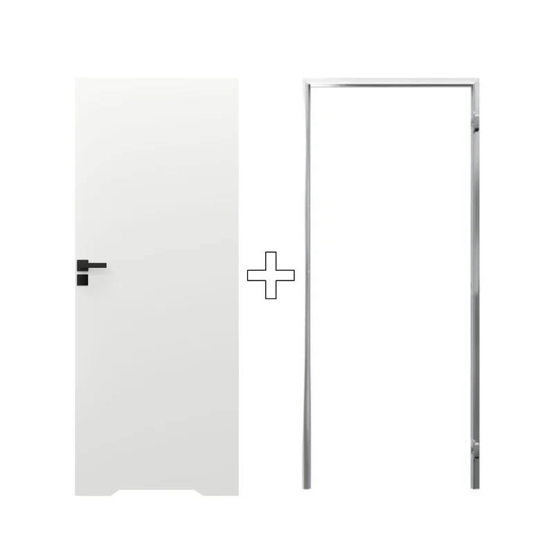 Zestaw Drzwi ukryte + Ościeżnica Porta HIDE WC Bezprzylgow