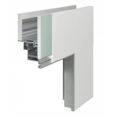 Zestaw Drzwi ukryte + Ościeżnica Porta HIDE WC Bezprzylgowe (otwierane na zewnątrz) Prawe 80cm plaster miodu, SPA1110P08LBPWAOU0H000, OPA100LP080000AM200000