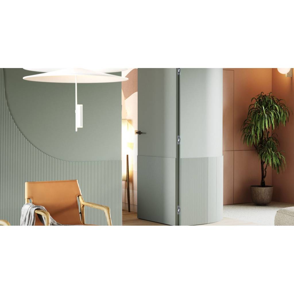 Zestaw Drzwi ukryte + Ościeżnica Porta HIDE Bezprzylgowe (otwierane na zewnątrz) Prawe 80cm płyta, SPA1110P08LBP0AKV0O000, OPA100LP080000AM300000
