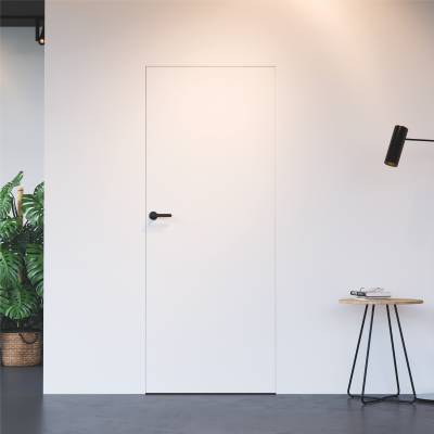 Zestaw Drzwi ukryte + Ościeżnica Porta HIDE Bezprzylgowe (otwierane na zewnątrz) Prawe 80cm płyta, SPA1110P08LBP0AKV0O000, OPA100LP080000AM300000