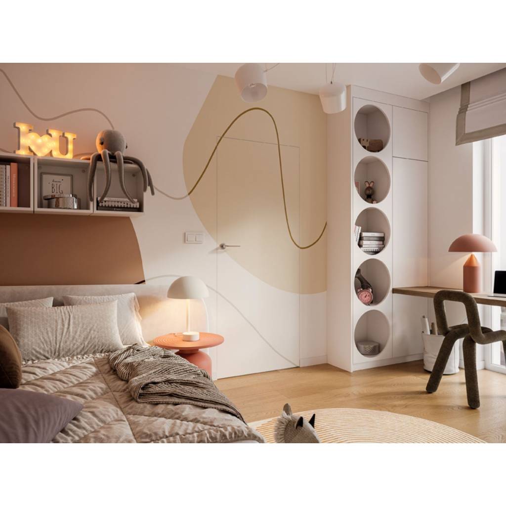Zestaw Drzwi ukryte + Ościeżnica Porta HIDE Bezprzylgowe (otwierane na zewnątrz) Prawe 80cm płyta, SPA1110P08LBP0AKV0O000, OPA100LP080000AM300000