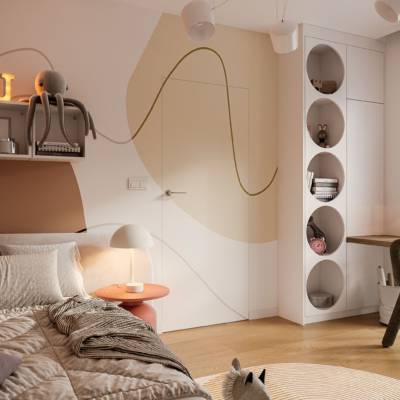 Zestaw Drzwi ukryte + Ościeżnica Porta HIDE Bezprzylgowe (otwierane na zewnątrz) Prawe 80cm płyta, SPA1110P08LBP0AKV0O000, OPA100LP080000AM300000